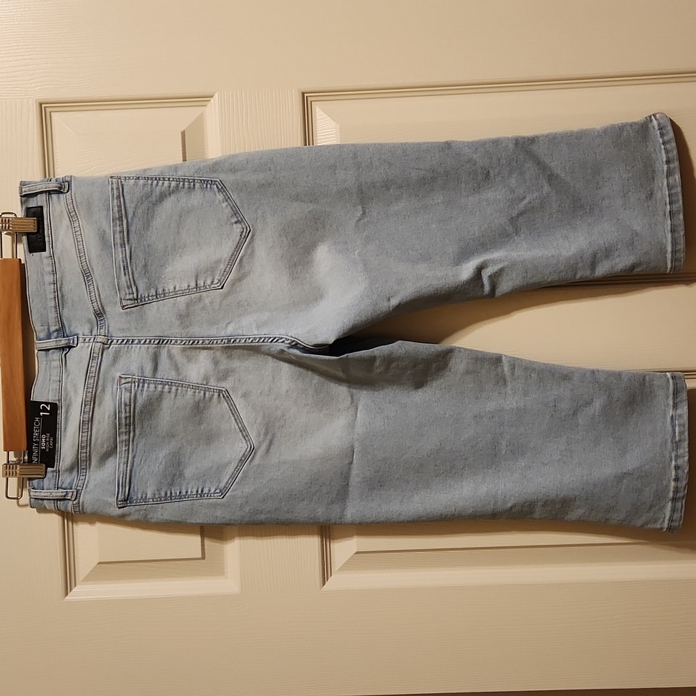 Nicole Miller Infinity Stretch Soho High Rise Capri Jeans, 22, NWT - Picture 4 of 11